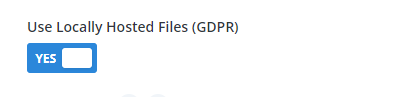 local files for GDPR settings in the Divi Events Calendar Plugin by Pee Aye Creative