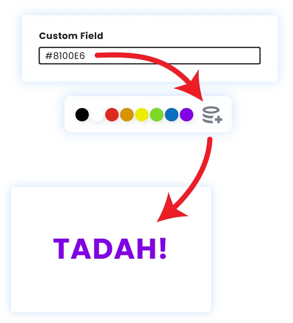 Divi Dynamic Helper dyanmic color picker feature Divi Dynamic Helper dyanmic color picker feature