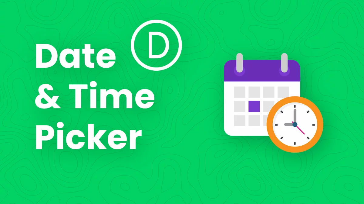 How To Add A Date and Time Picker To The Divi Contact Form