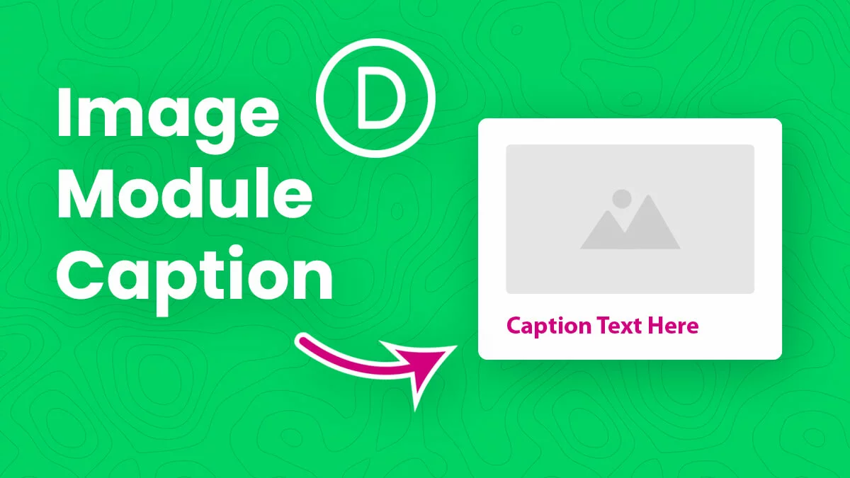 How To Show The Caption Text Below The Divi Image Module Tutorial by Pee Aye Creative