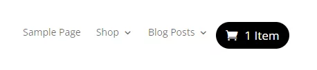example styling of the Divi cart icon and quantity text example styling of the Divi cart icon and quantity text