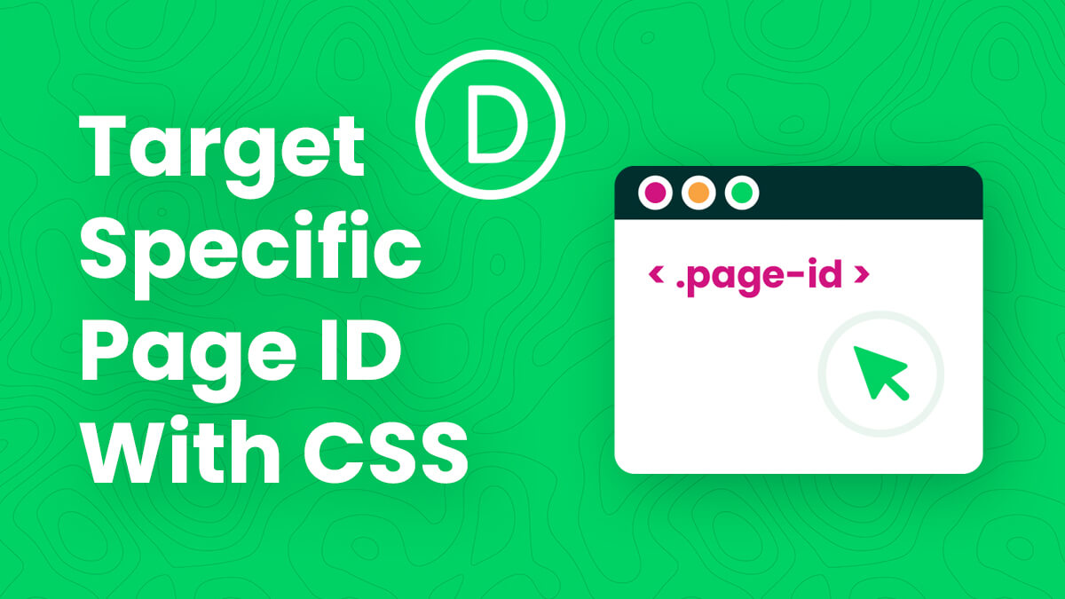 How To Target A Specific Page or Post Type ID In Divi with CSS Tutorial by Pee Aye Creative