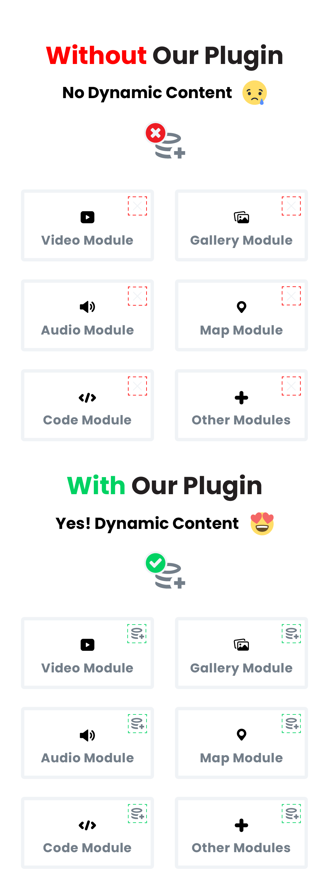 Add Dynamic Content Options To Divi Gallery, Video, Audio, Map, Code, Other Modules With Divi Dynamic Helper Plugin 1.2 Add Dynamic Content Options To Divi Gallery Video Audio Map Code Other Modules With Divi Dynamic Helper Plugin 1.2