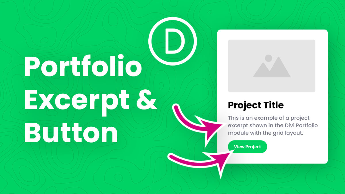 How To Add An Excerpt And Read More Button To Projects In The Divi Portfolio Module Tutorial by Pee Aye Creative