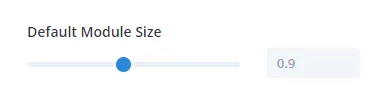 default module size setting in the Divi Carousel Maker plugin default module size setting in the Divi Carousel Maker plugin