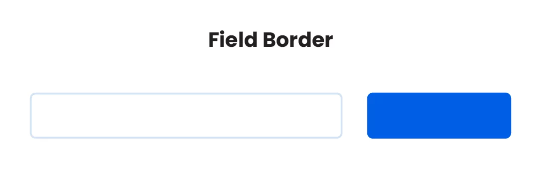 field border settings in the Divi Search Helper plugin by Pee Aye Creative