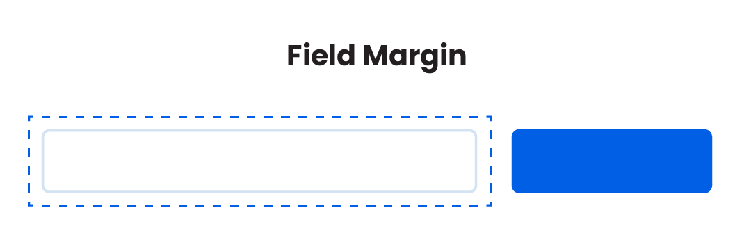 field margin settings in the Divi Search Helper plugin by Pee Aye Creative