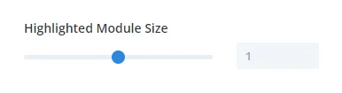 highlighted module size setting in the Divi Carousel Maker plugin