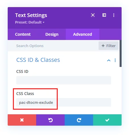 how to exclude headings in the Divi Table of Contents Maker with CSS class how to exclude headings in the Divi Table of Contents Maker with CSS class