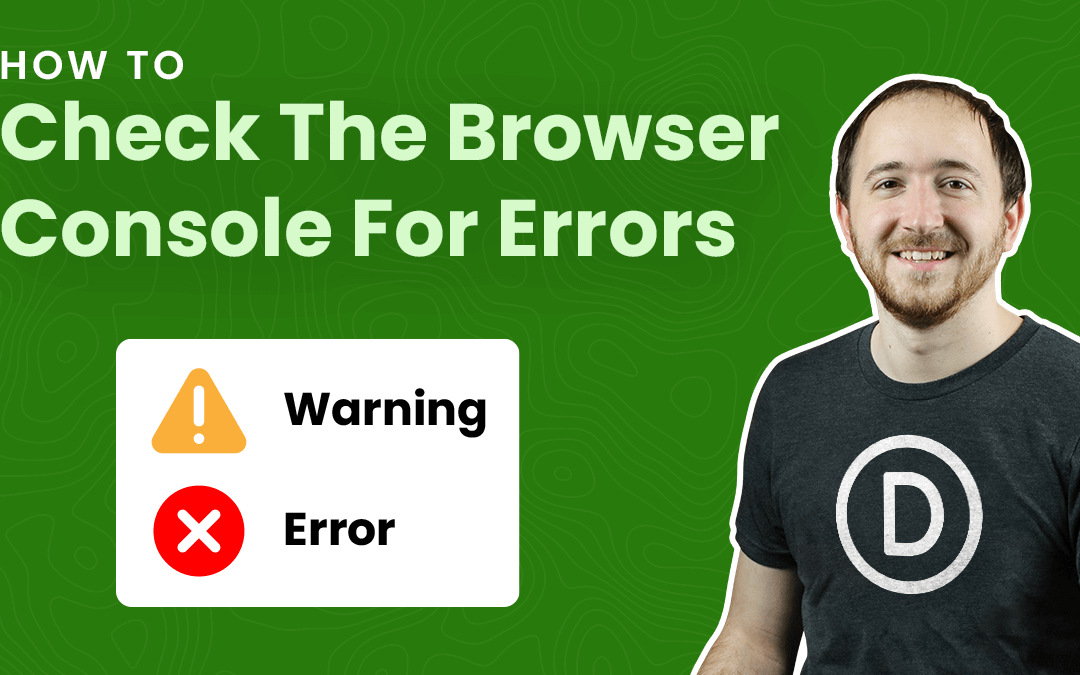 How To Check The Console For Errors On Your Divi Website