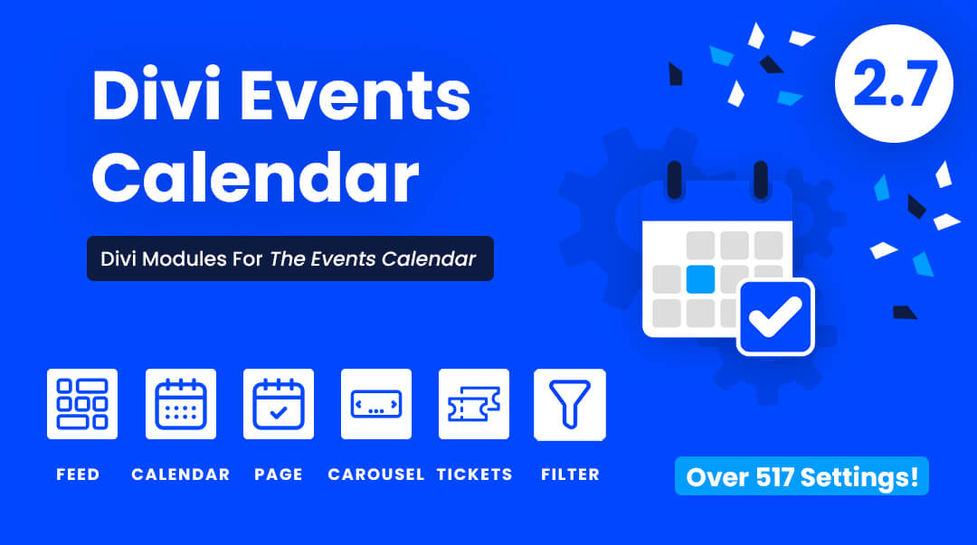 Divi Events Calendar Modules Plugin by Pee Aye Creative 2.7