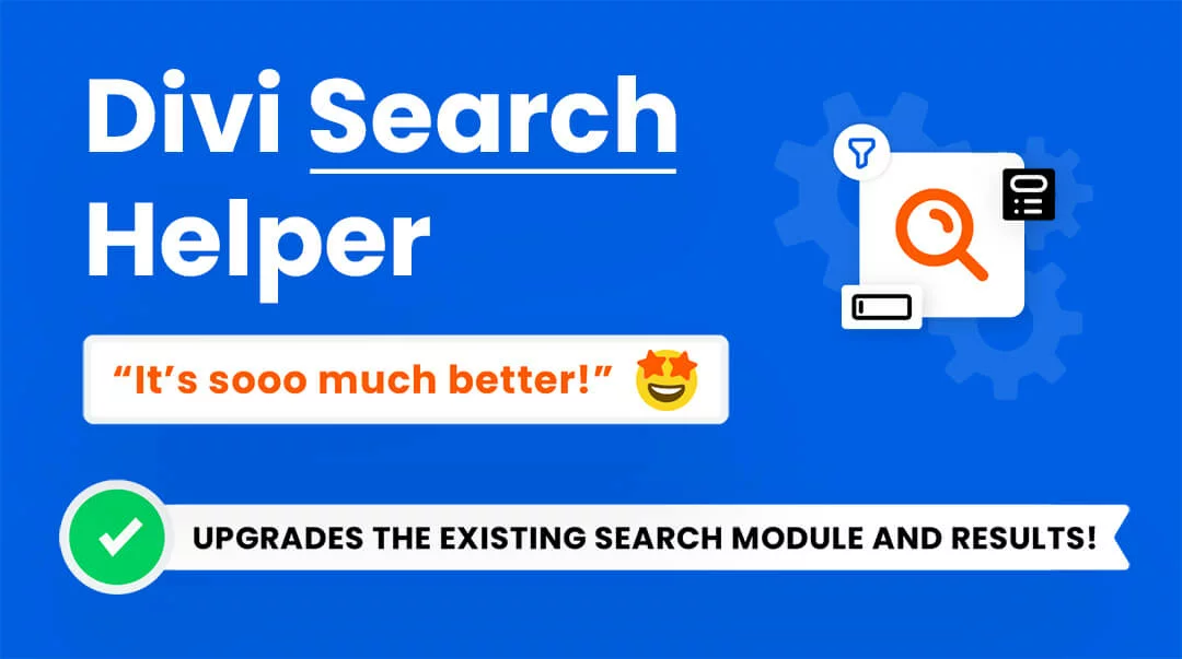 Divi Search Helper Plugin By Pee Aye Creative