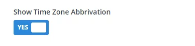 added option to show time zone abbreviation In the Divi Events Calendar Plugin by Pee Aye Creative