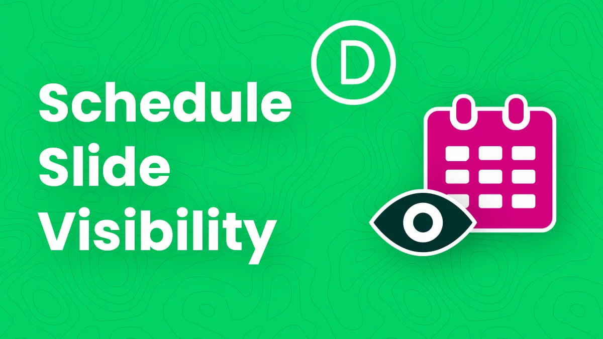 How To Schedule Slide Visibility In The Divi Slider Module (Or Divi Carousel Maker)