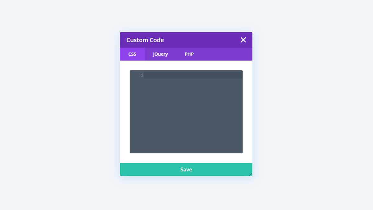Enable Custom Code Editor Window In The Visual Builder In The Divi Assistant Plugin