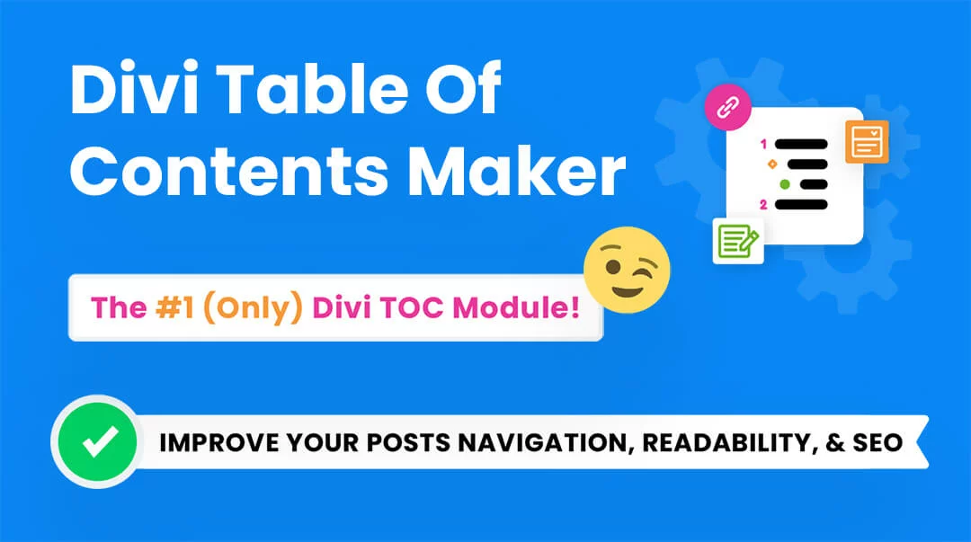 Introducing The Divi Table Of Contents Maker Plugin