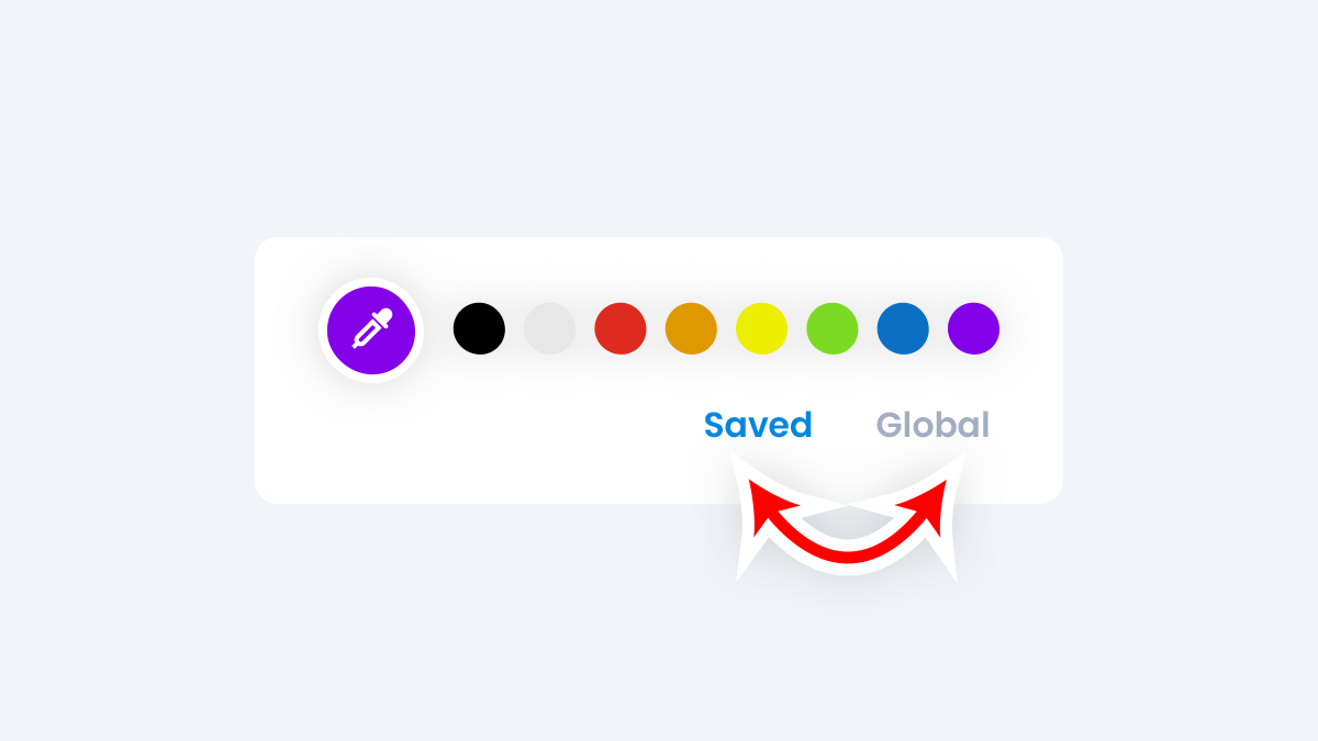 Swap Position Of Saved And Global Color Buttons Setting In Divi Assistant Plugin