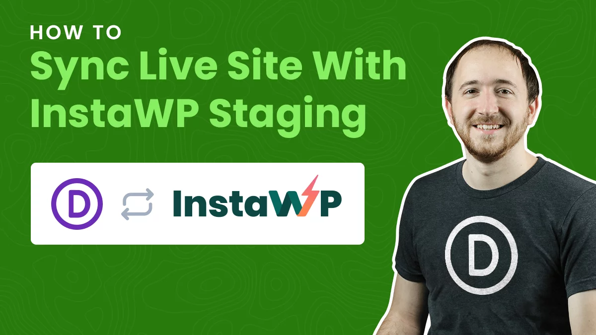How To Sync Your Live Divi Website With InstaWP Connect Staging Tutorial by Pee Aye Creative