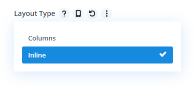 show taxonomy terms inline horizontally setting in the Divi Taxonomy Helper plugin