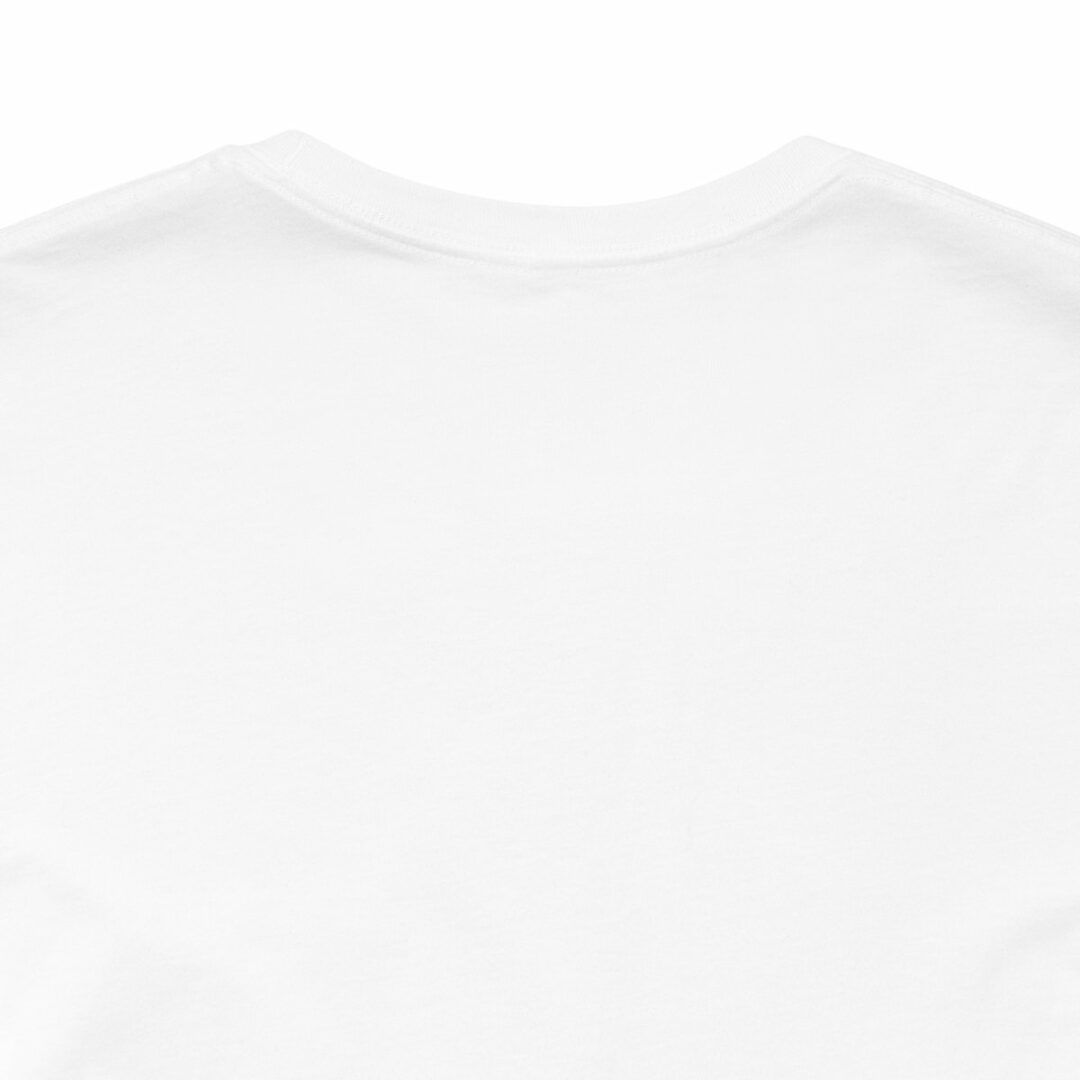 Blank white t-shirt close-up for design mockup
