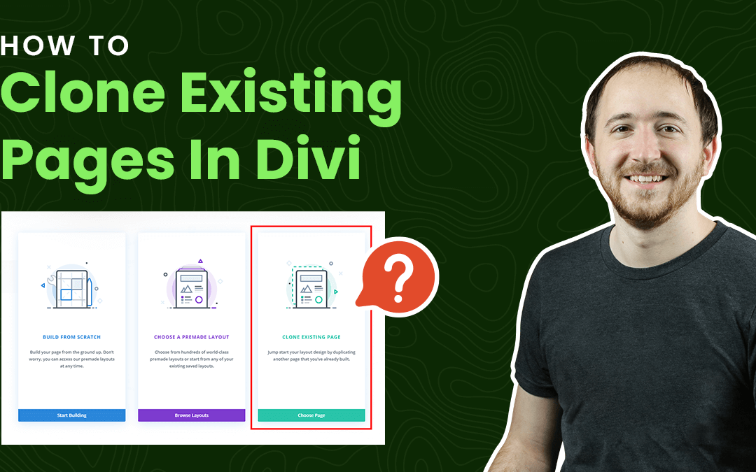 How To Clone An Existing Page In Divi