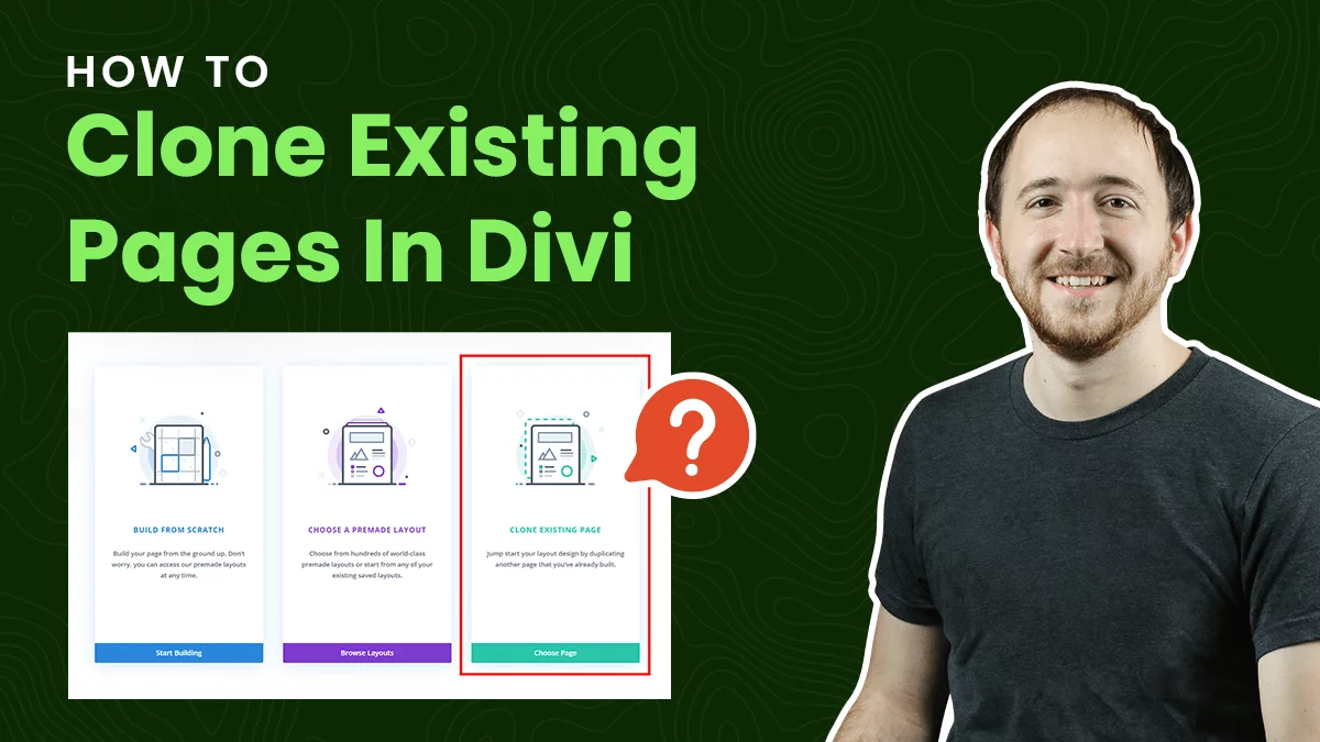 How To Clone An Existing Page In Divi