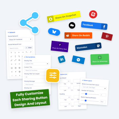 Customize The Design And Layout Of Social Sharing Buttons In Divi