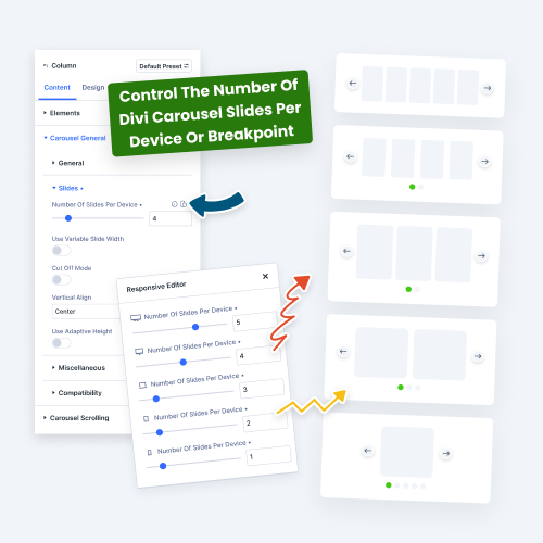 Control The Number Of Carousel Slides Per Device Or Breakpoint In Divi